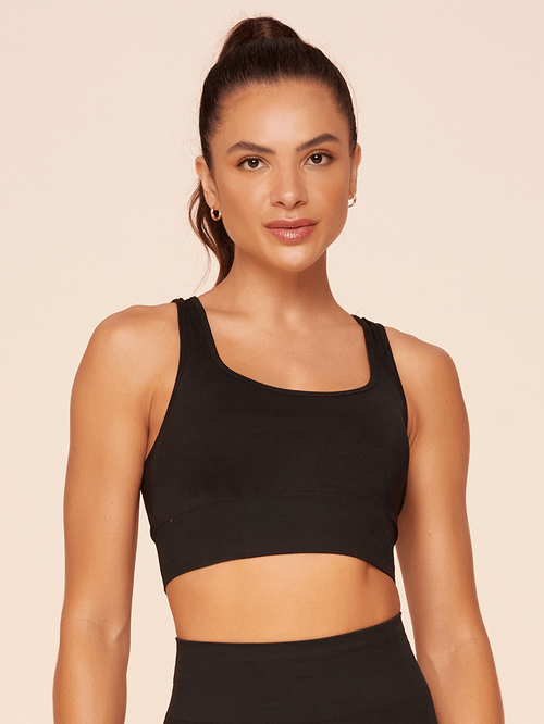 Top Seamless Basic Black