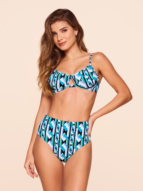 Biquíni Meia Taça e Sunkini Meio Fio Angra