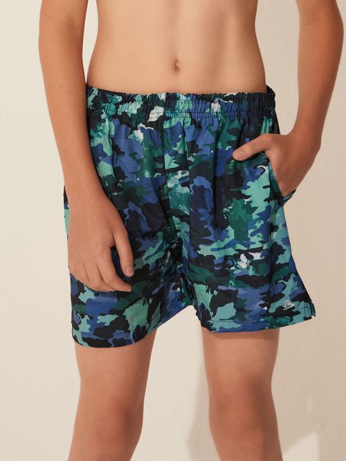Short Praia Teen Jungle