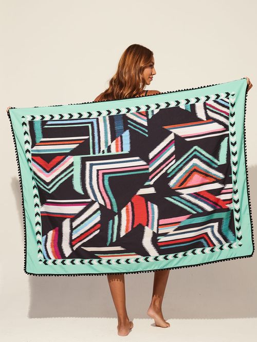 Canga Toalha Coralina