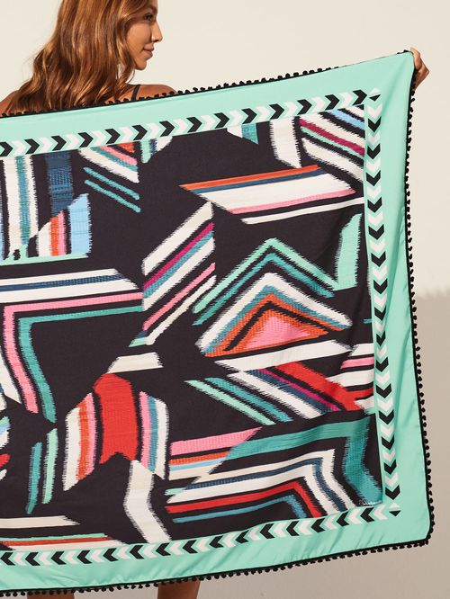 Canga Toalha Coralina