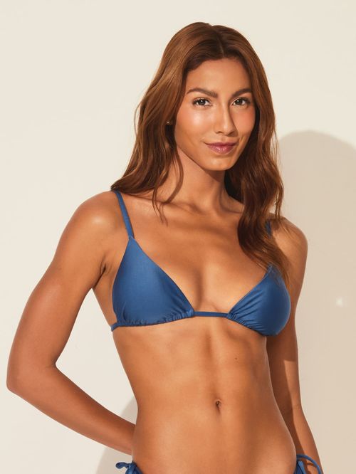 Top Cortininha Embutido Liso