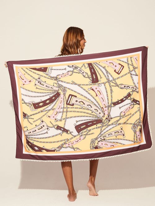 Canga Toalha Praia Veleira