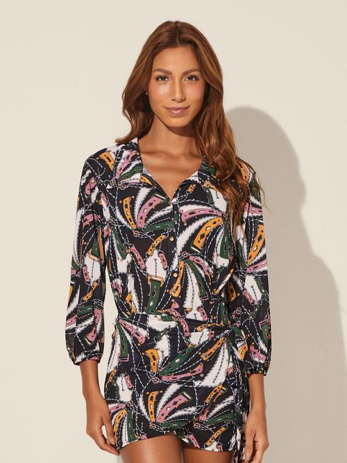 Camisão Faixa Saia Veleira