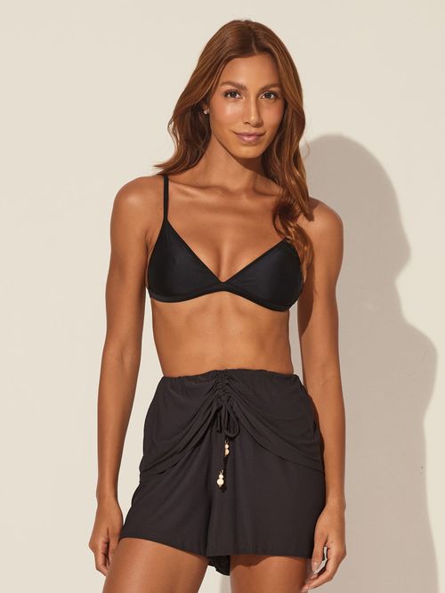 Short com Saia Franzida Vulcana