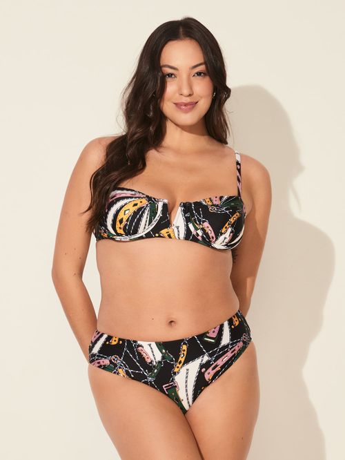 Biquíni Meia Taça e Sunkini Básica Veleira