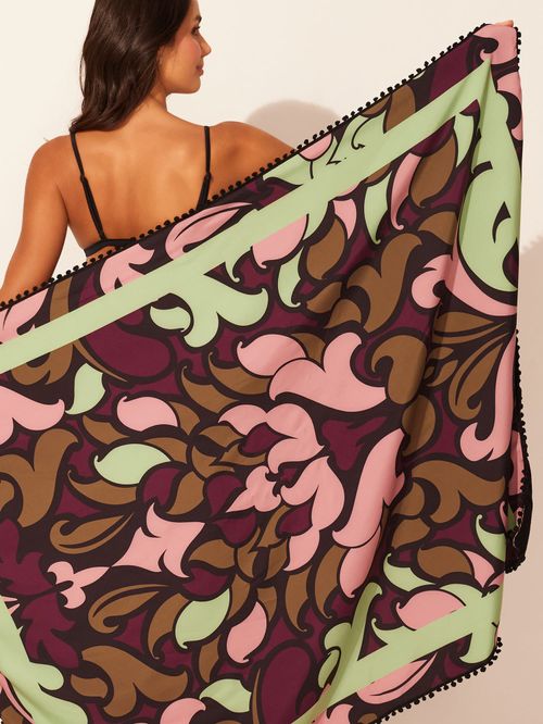 Canga Toalha Praia Barroco