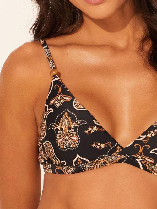 Top Frente Única Detalhe Manual Hamsá