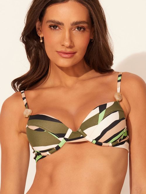 Top Meia Taça Detalhe Manual Sahara