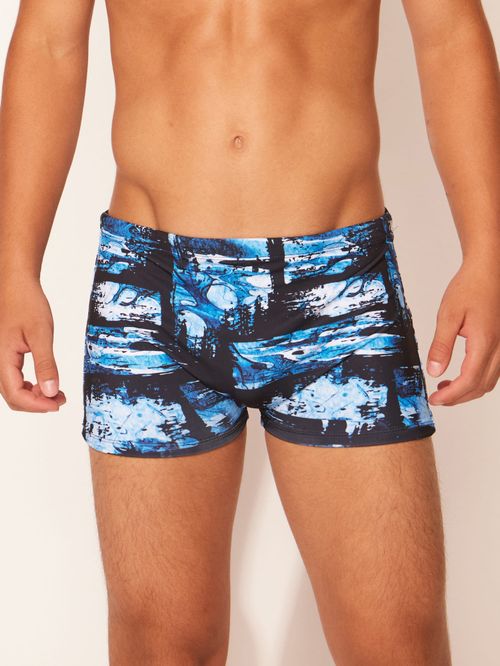 Sunga Boxer Teen Abstrato