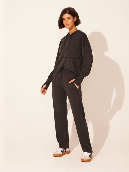 Blusão e Calça Cargo Stone Wash