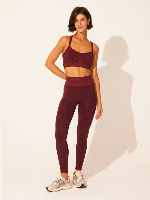 Top Seamless Alça Dupla e Legging Seamless Ritual