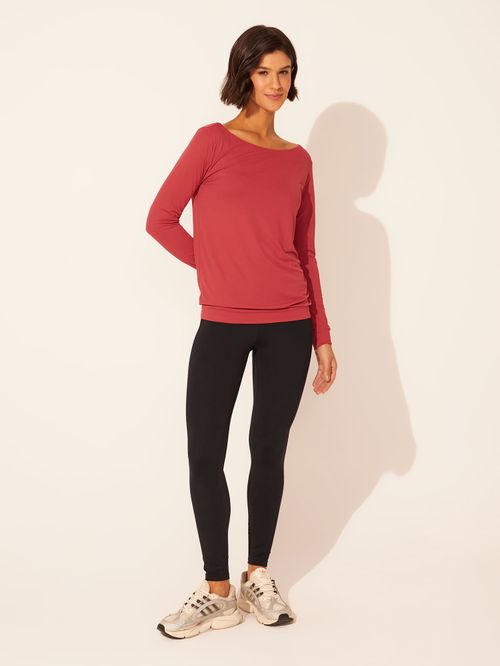 Camiseta Manga Longa Dry e Legging Color