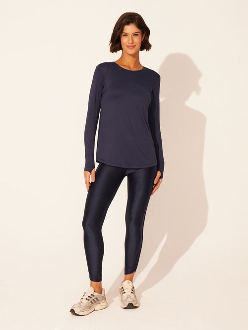 Camiseta Manga Longa Dry Unit e Legging Glowfit
