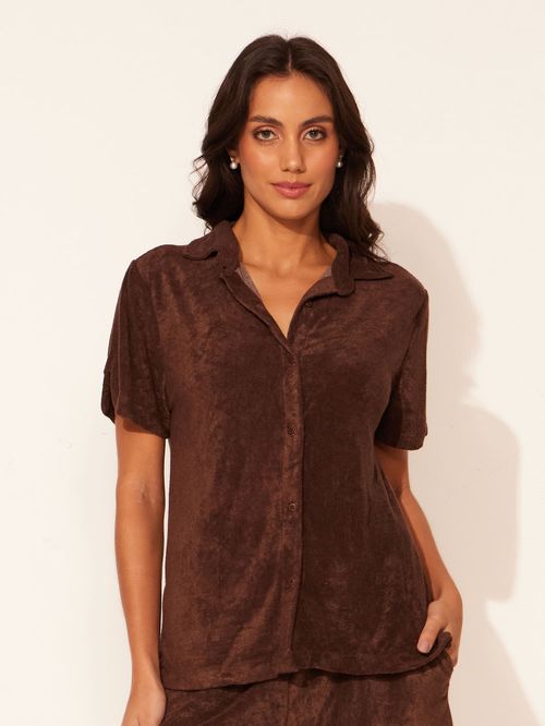 Camisa Atoalhada Lótus