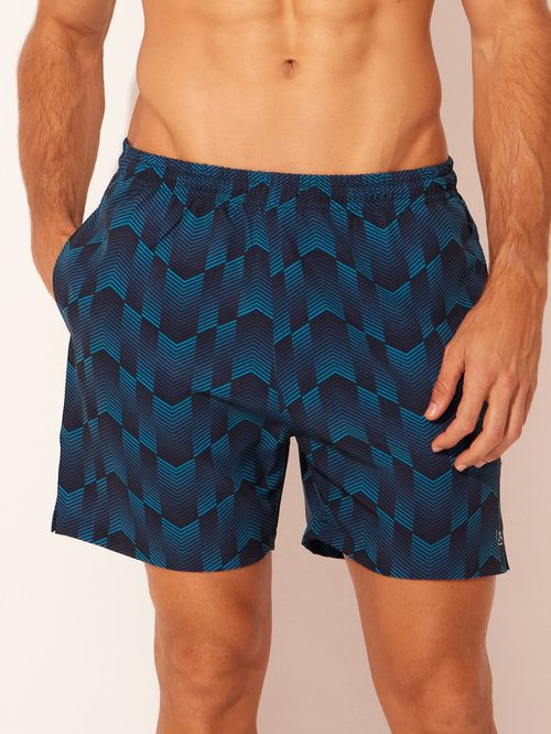 Shorts Praia Geométrica