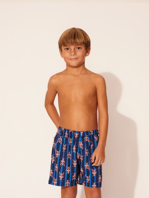Shorts Praia Kids Lagosta