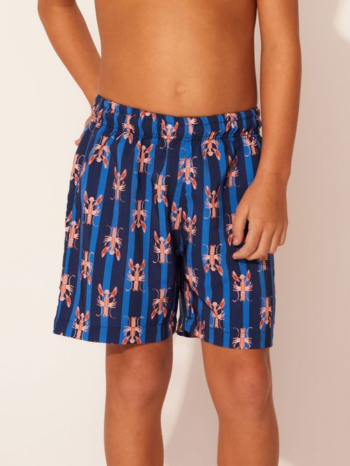 Shorts Praia Kids Lagosta