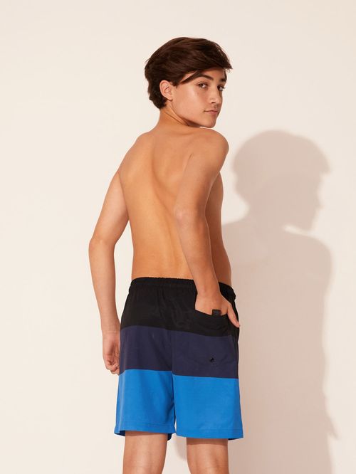 Shorts Praia Teen Sea Stripes