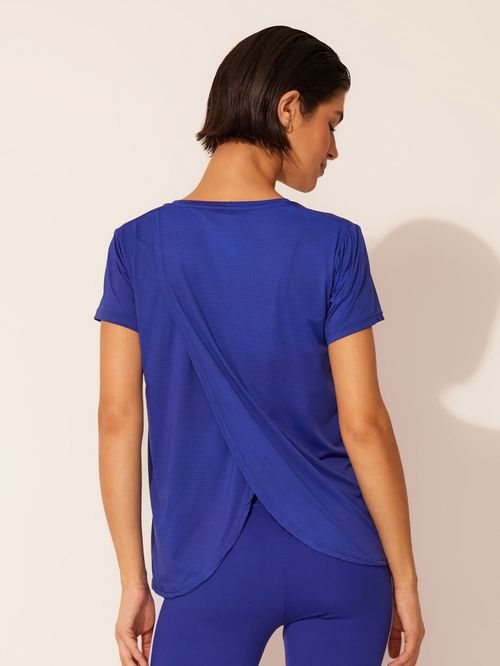 Camiseta Dry Transpassada nas Costas Pacific Pulse