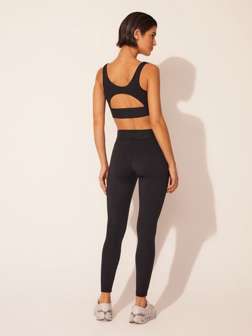Top Cós Elástico e Legging Blue Sports