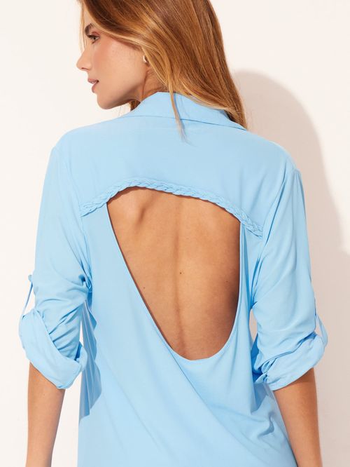 Camisão Detalhe Trançado Carmel
