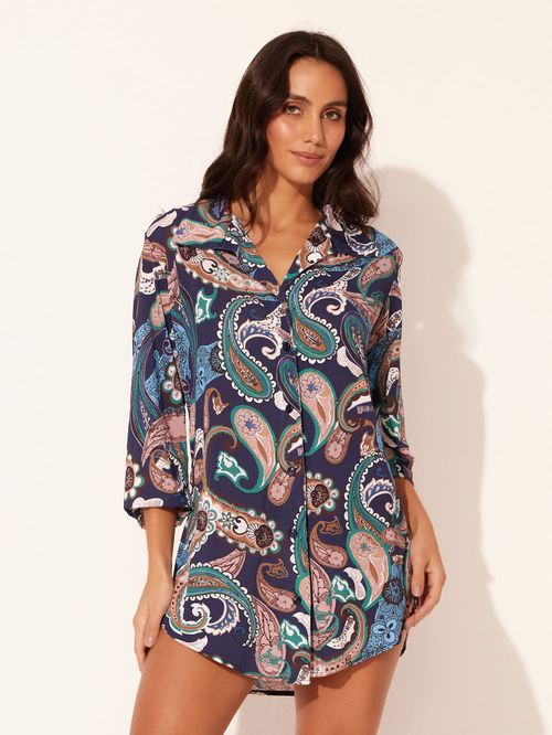 Camisão Detalhe Franzido Melrose